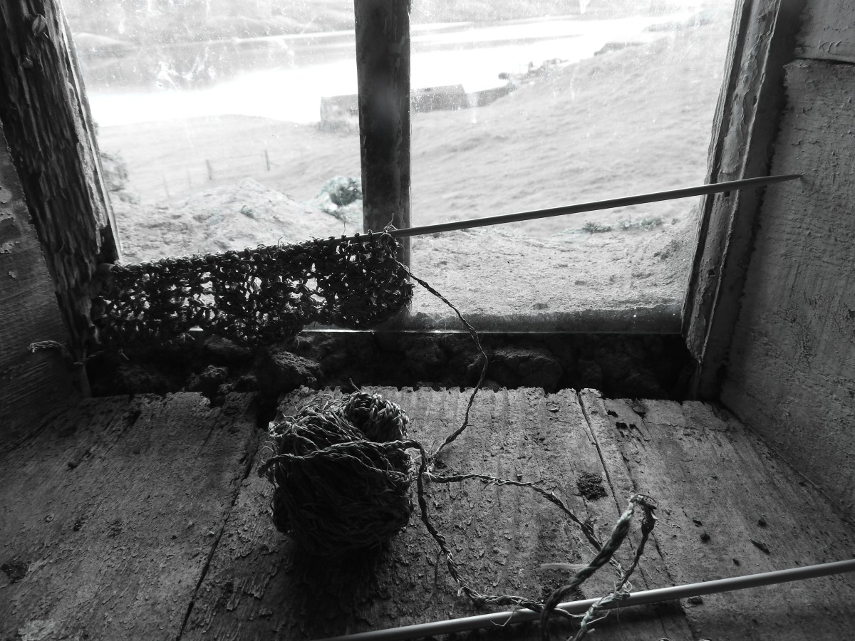 Fair Isle grass&nbsp;knitting